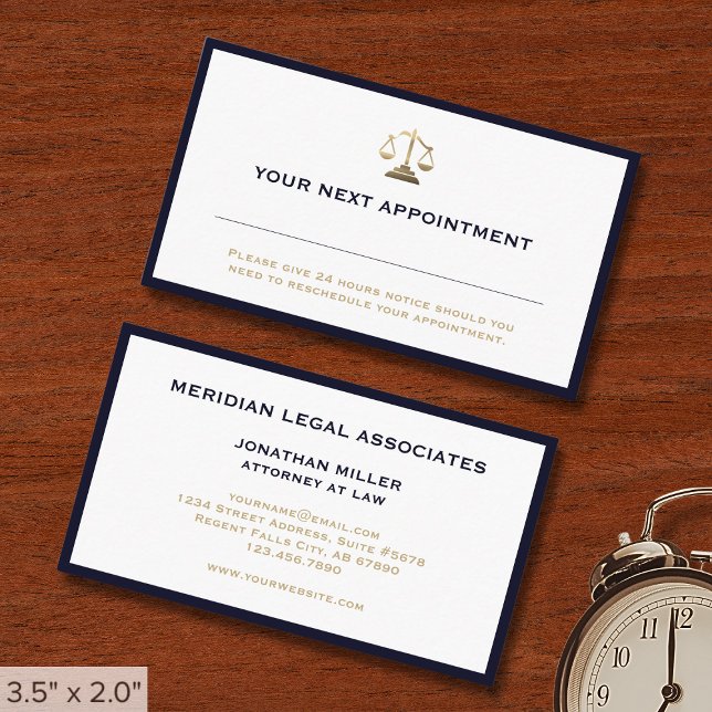 Tarjetas de nombramiento para abogados (Subido por el creador)