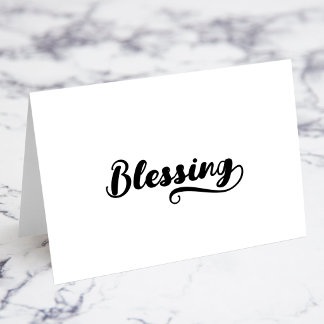 Tarjetas de nombre con Bold Brush Script G Swash