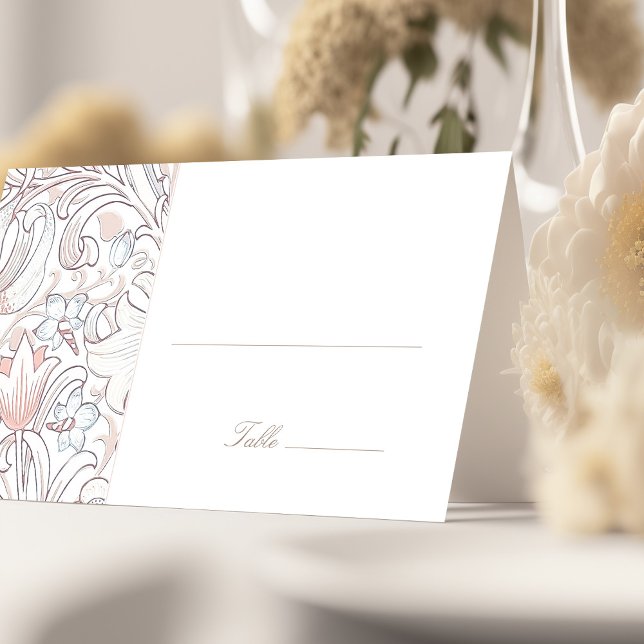 Tarjetas de nombre Tabla de Boda Art Nouveau vinta (Subido por el creador)