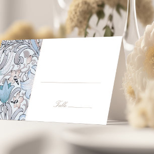 Tarjetas de nombre Tabla de Boda Art Nouveau vinta
