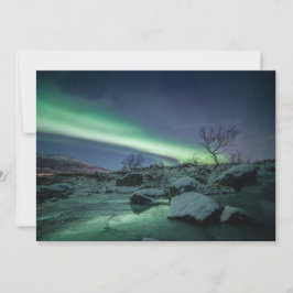 Tarjetas de Noruega para las luces boreales