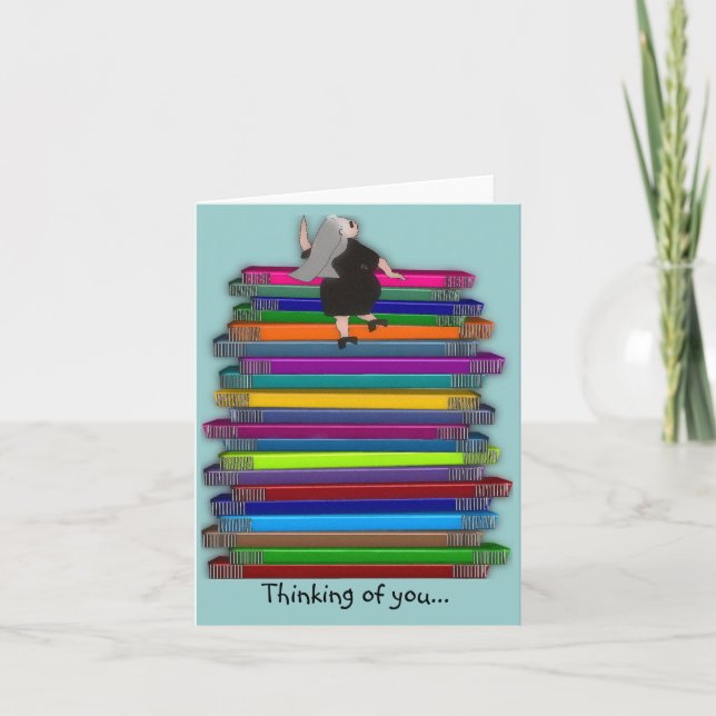 Tarjetas de nota católicas de la monja "que (Anverso)