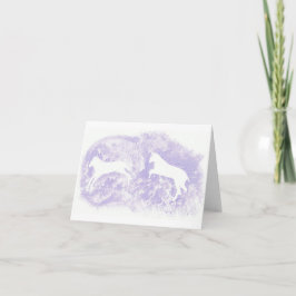 Tarjetas de nota con diseño de caballo
