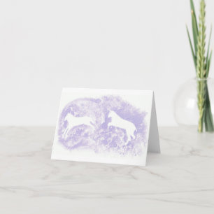 Tarjetas de nota con diseño de caballo