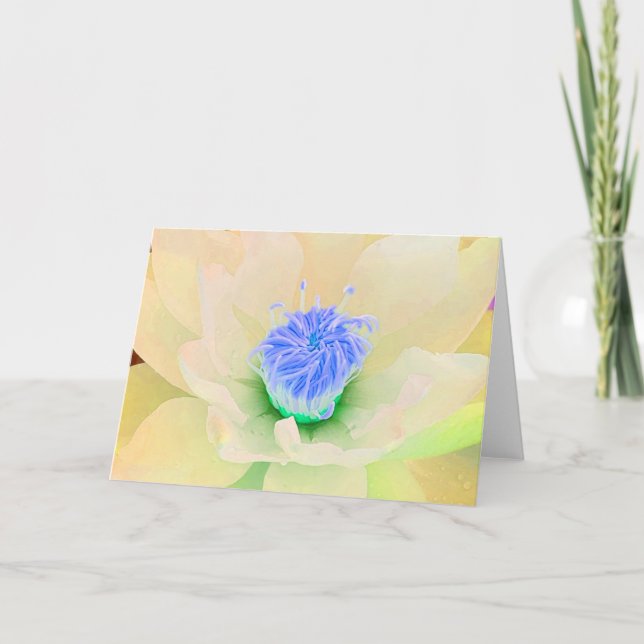Tarjetas de nota con flor amarilla (Anverso)