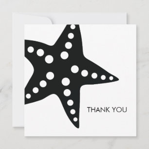 Tarjetas de nota de agradecimiento de Boda Starfis