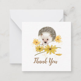 Tarjetas de Nota de agradecimiento para el Ilustra