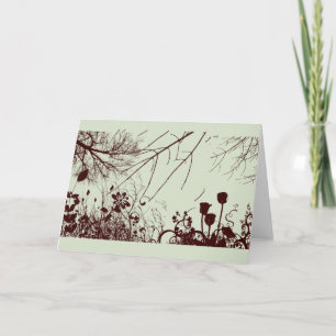 TARJETAS DE NOTA DE BODA DE OTOÑO DE DISEÑADOR