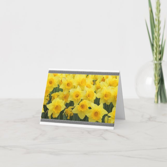 TARJETAS DE NOTA DE DAFFODIL (Anverso)