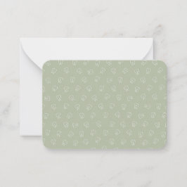 Tarjetas de nota de dientes sonrientes lindos - Ve