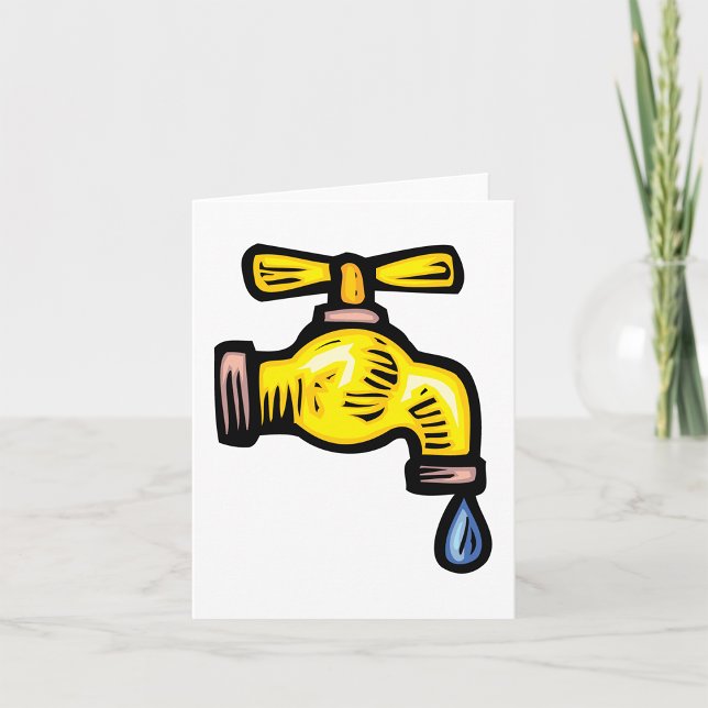 Tarjetas de nota de grifo de goteo (Subido por el creador)