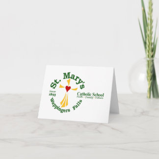 Tarjetas de nota de la escuela católica de St Mary