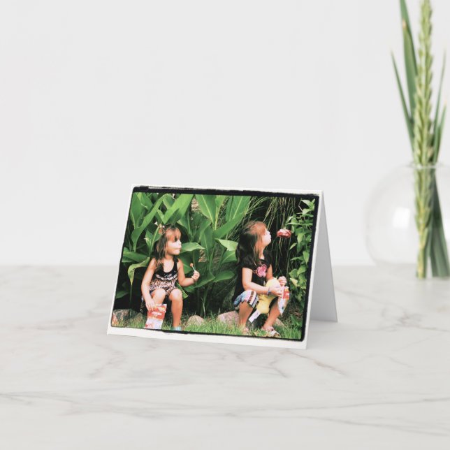 Tarjetas de nota de la foto (Anverso)