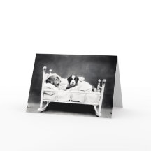 Tarjetas de nota de los perritos y de los gatitos