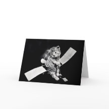 Tarjetas de nota de los perritos y de los gatitos