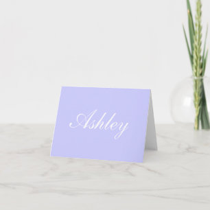 Tarjetas de nota de nombre personalizadas
