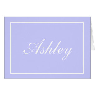 Tarjetas de nota de nombre personalizadas