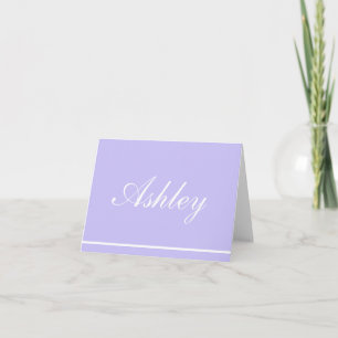 Tarjetas de nota de nombre personalizadas