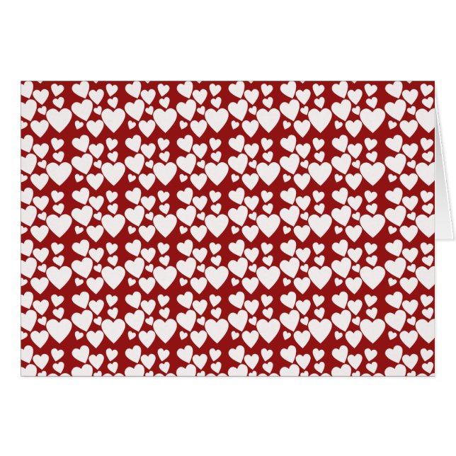 Tarjetas de nota de San Valentín y tarjeta de feli (Anverso (Horizontal))