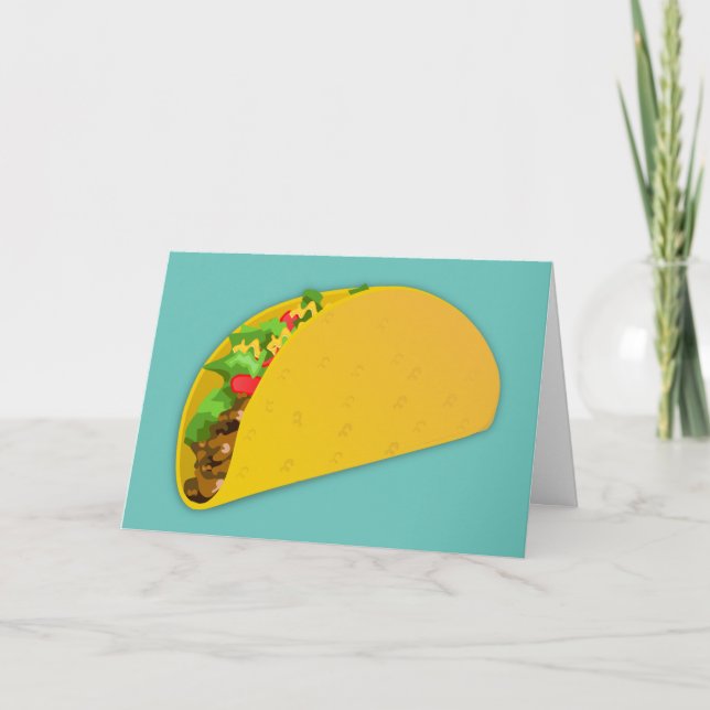 TARJETAS DE NOTA DE TACO (Anverso)