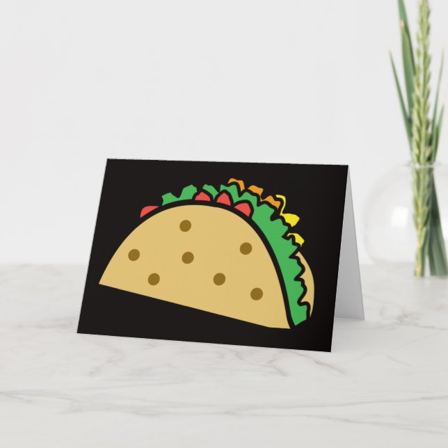 TARJETAS DE NOTA DE TACO (Anverso)