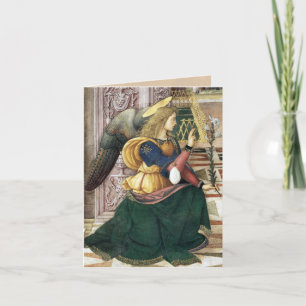 Tarjetas de nota del ángel del renacimiento
