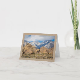 Tarjetas de nota del este de las fotos de Sierra