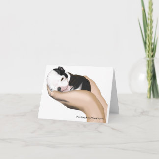 Tarjetas de nota del inglete del bebé