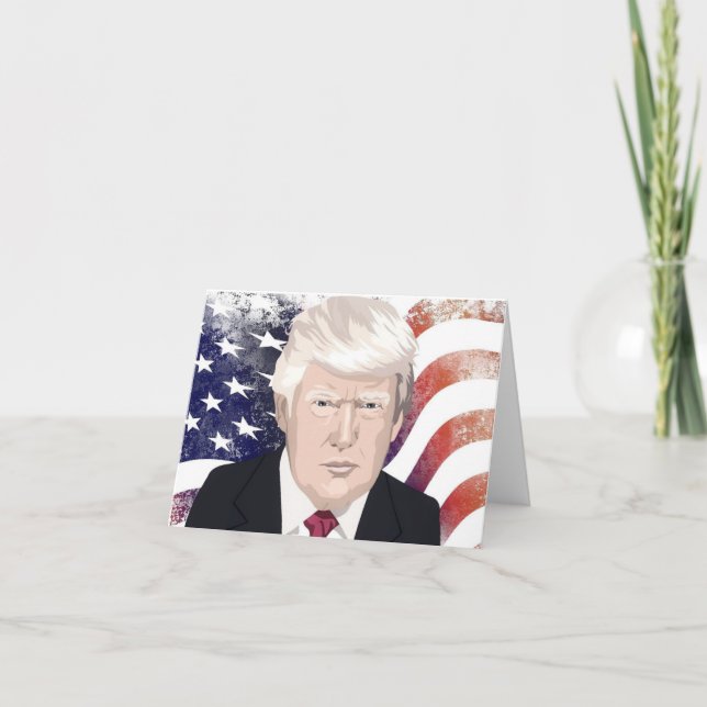 TARJETAS DE NOTA DONALD TRUMP (Anverso)