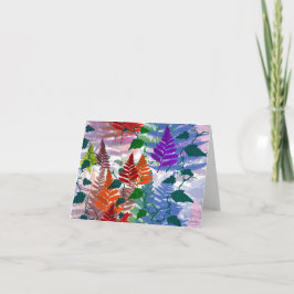 Tarjetas de nota en blanco