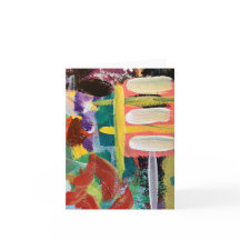 Tarjetas de nota en el diseño de madera de cañón