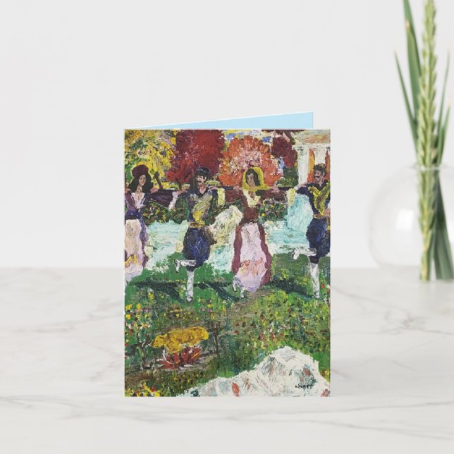 Tarjetas de nota : Festival Grecian (Anverso)