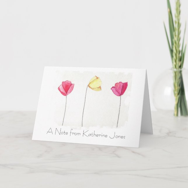 Tarjetas de nota personalizadas (Anverso)