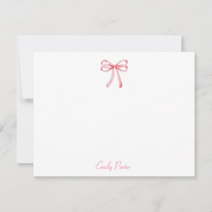 Tarjetas de nota personalizadas de cinta de opcion