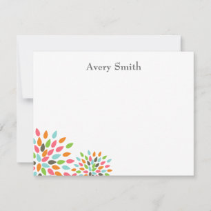 Tarjetas de nota personalizadas - Estilo de diseño