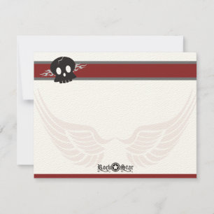 Tarjetas de nota plana Rock Star (MTV)