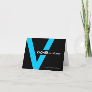 Tarjetas de nota plegadas personalizado