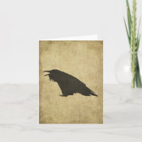 Tarjetas de nota remilgadas de Lil del Cuervo