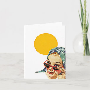 Tarjetas de nota rojas del espacio en blanco de la