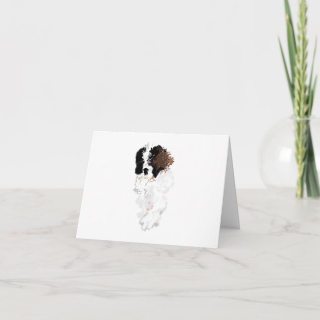 Tarjetas de nota : San Bernard Puppy (Anverso)