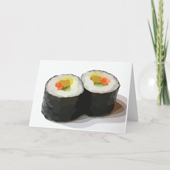 TARJETAS DE NOTA SUSHI BLANK (Anverso)