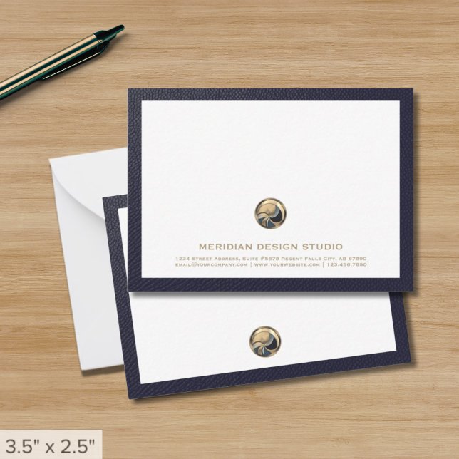 Tarjetas de notas comerciales con logotipos person (Subido por el creador)