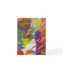 Tarjetas de notas con diseño de otoño que cae