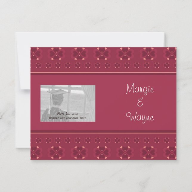 Tarjetas de notas con fotos y sobres (Anverso)