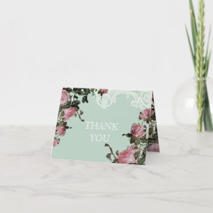 Tarjetas de notas de agradecimiento Boda, Enrejado