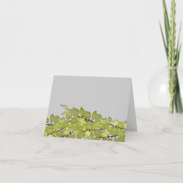 Tarjetas de notas de agradecimiento de boda con ho (Anverso)