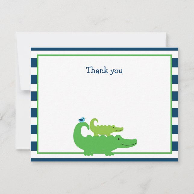 Tarjetas de notas de agradecimiento modernas de ca (Anverso)