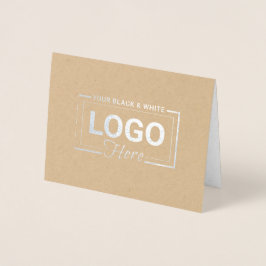 Tarjetas de notas de agradecimiento para logotipos