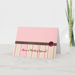 Tarjetas de notas de agradecimiento plantilla