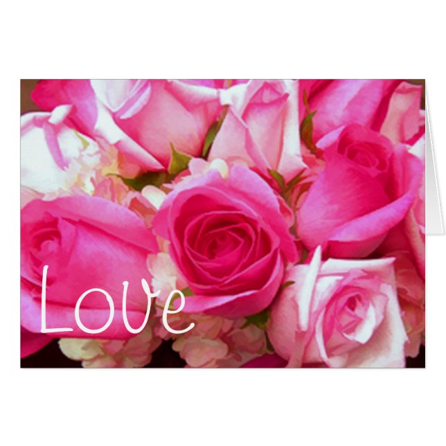 Tarjetas de notas de amor (Anverso (Horizontal))